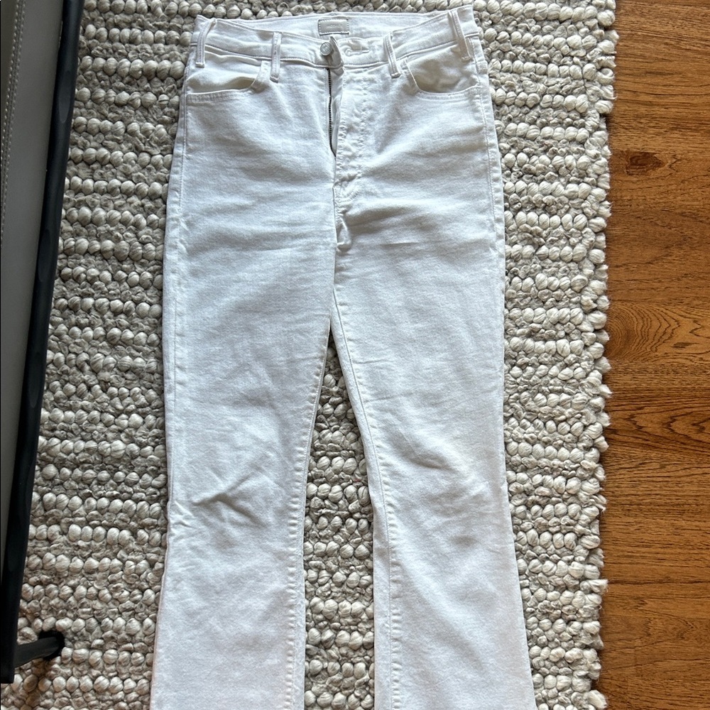 MOTHER The Hustler Ankle Fray in Fairest of Them All (size 28)